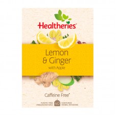 Healtheries 贺寿利 柠檬生姜苹果无咖啡因水果茶 40小包/盒(保质期:2023.12) Healtheries 贺寿利 柠檬生姜苹果无咖啡因水果茶 40小包/盒(保质期:2023.12)